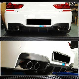 Диффузор заднего бампера V2 (для M6, Карбон) BMW 6 серия F12/F13/F06 2011-2018 гг. фото 3