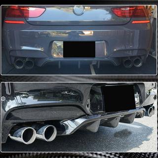 Диффузор заднего бампера V2 (для M6, Карбон) BMW 6 серия F12/F13/F06 2011-2018 гг. фото 4