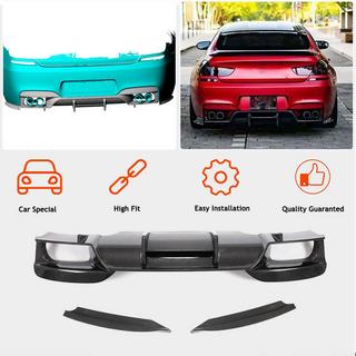 Диффузор заднего бампера V3 (для M6, Карбон) BMW 6 серия F12/F13/F06 2011-2018 гг. фото 2