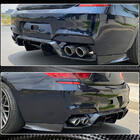 BMW 6 серия F12/F13/F06 2011-2018 гг. Диффузор заднего бампера FRP V7 (для M6) фото 4