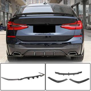 Диффузор заднего бампера V2 (для M-Sport 2017-2020, Карбон) BMW 6 серия G32 2017- гг. фото 1
