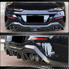 BMW 8 серия G14/G15/G16 2018- гг. Диффузор заднего бампера V1 для G16 M-Sport, Карбон фото 4