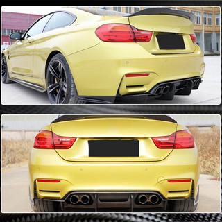 Диффузор заднего бампера V1 (для F80, Карбон) BMW 3 серия F30/F31 2012-2019 гг. фото 3