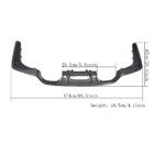 BMW 3 серия F30/F31 2012-2019 гг. Диффузор заднего бампера V3 (для F80, Карбон) фото 7