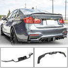 BMW 3 серия F30/F31 2012-2019 гг. Диффузор заднего бампера V12 (для F80, Карбон) фото 1