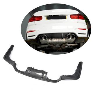 Диффузор заднего бампера V2 (для F82/F83, Карбон) BMW 4 серия F32/F33/F36 2012-2020 гг. фото 2