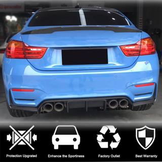 Диффузор заднего бампера V4 (для F82/F83, Карбон) BMW 4 серия F32/F33/F36 2012-2020 гг. фото 4