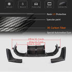 BMW 4 серия F32/F33/F36 2012-2020 гг. Диффузор заднего бампера V6 (для F82/F83, Карбон) фото 6