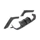 BMW 4 серия F32/F33/F36 2012-2020 гг. Диффузор заднего бампера V6 (для F82/F83, Карбон) фото 8
