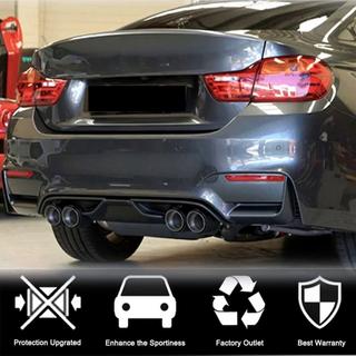 Задний Диффузор Бампера V7 (для F82/F83, Карбон) BMW 4 серия F32/F33/F36 2012-2020 гг. фото 2