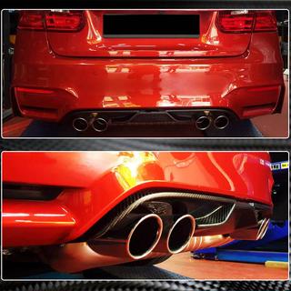 Задний Диффузор Бампера V7 (для F82/F83, Карбон) BMW 4 серия F32/F33/F36 2012-2020 гг. фото 4