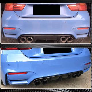 Диффузор Заднего Бампера V10 (для F82/F83, Карбон) BMW 4 серия F32/F33/F36 2012-2020 гг. фото 2