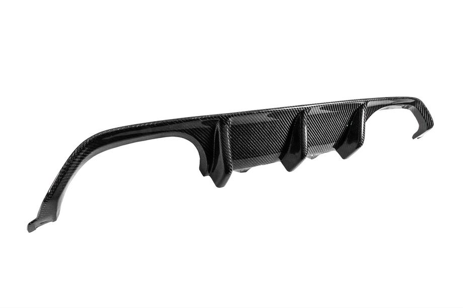 BMW 4 серия F32/F33/F36 2012-2020 гг. Диффузор Заднего Бампера V10 (для F82/F83, Карбон) Фото 5