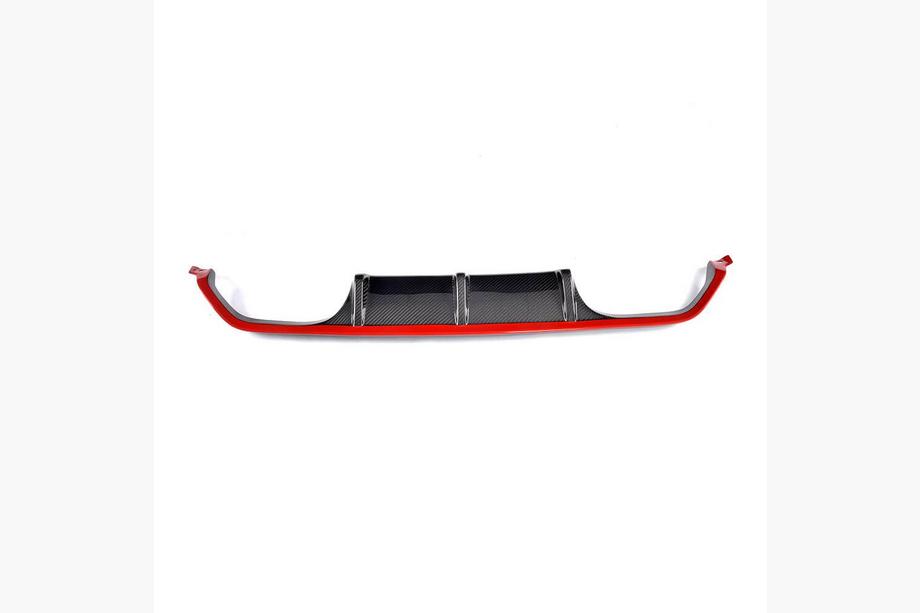 BMW 4 серия F32/F33/F36 2012-2020 гг. Диффузор заднего бампера FRP V15 (для F82/F83) Фото 8