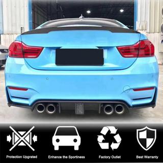 Задний Диффузор V12 (для F82/F83, Карбон) BMW 4 серия F32/F33/F36 2012-2020 гг. фото 2