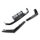 BMW 4 серия F32/F33/F36 2012-2020 гг. Диффузор заднего бампера Carbon ABS V14 (для F82/F83) фото 5