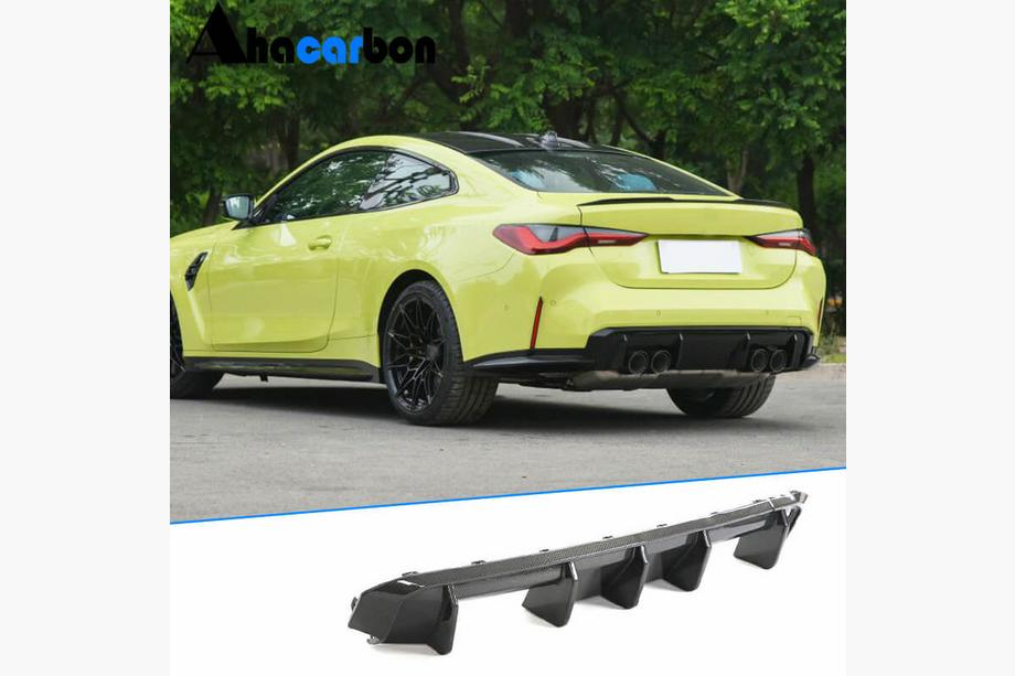 BMW 3 серия G20/G21 2018- гг. Задний Диффузор Бампера V1 (для G80, Карбон) Image