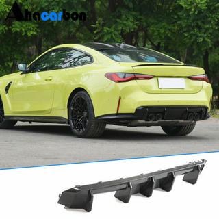 Задний Диффузор V1 (для G82/G83, Карбон) BMW 4 серия G22/23/26 2020- гг. фото 1