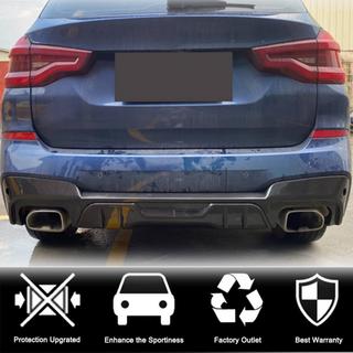 Диффузор заднего бампера (для оригинального M-Sport 2018-2021, Карбон) фото 2