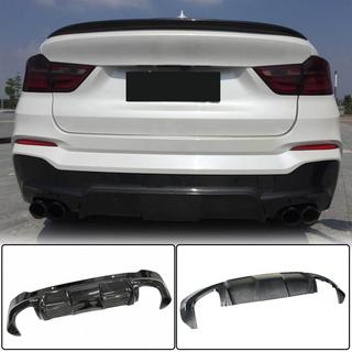 Диффузор заднего бампера (для M-Sport, Карбон) BMW X4 F26 2014-2018 гг. фото 1