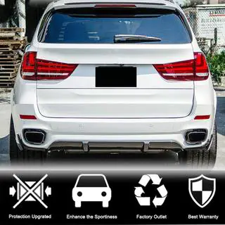 Диффузор заднего бампера V2 (для M-Sport, Карбон) фото 4