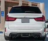BMW X5 F15 2013-2018 гг. Задний диффузор V1 (для F85, карбон) фото 3