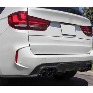 Задний диффузор V1 (для F85, карбон) BMW X5 F15 2013-2018 гг. фото 2