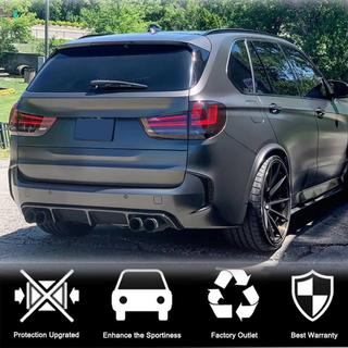 Задний диффузор V2 (для F85, карбон) BMW X5 F15 2013-2018 гг. фото 3