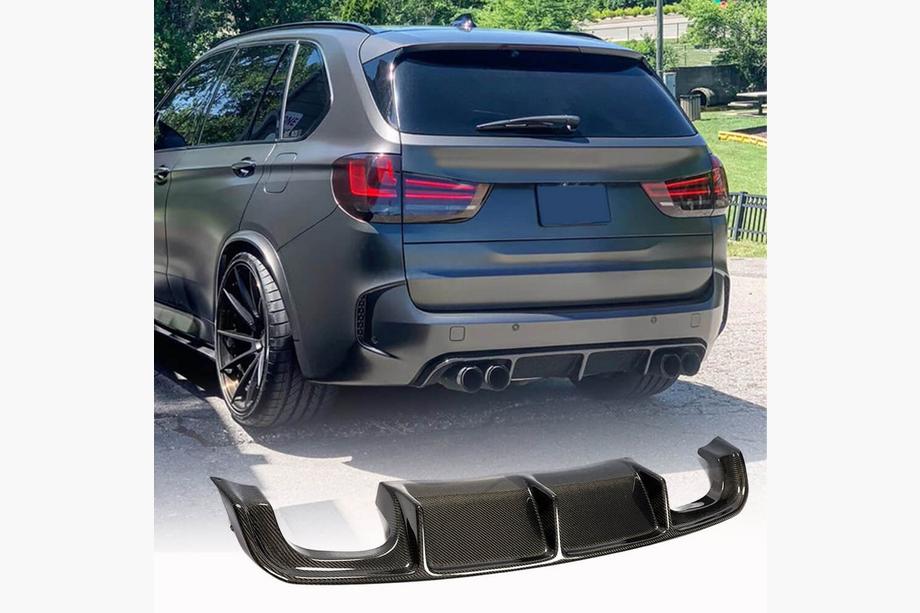 BMW X5 F15 2013-2018 гг. Задний диффузор V2 (для F85, карбон) Фото 1