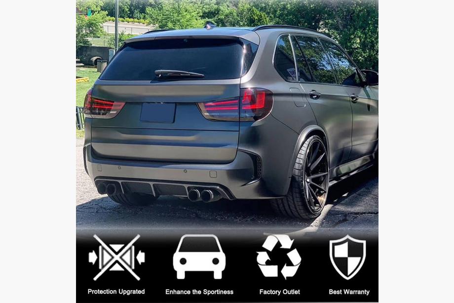 BMW X5 F15 2013-2018 гг. Задний диффузор V2 (для F85, карбон) Фото 3
