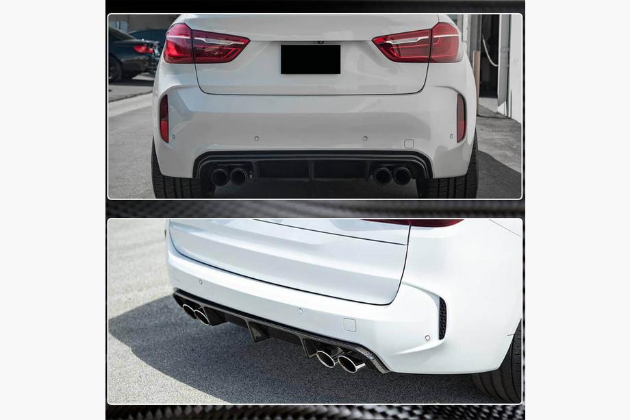 BMW X5 F15 2013-2018 гг. Задний диффузор V2 (для F85, карбон) Фото 4