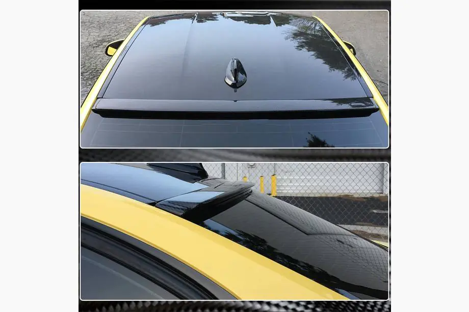 BMW 3 серия F30/F31 2012-2019 гг. Накладка на спойлер заднего стекла (для F30/F80, Карбон) Фото 4
