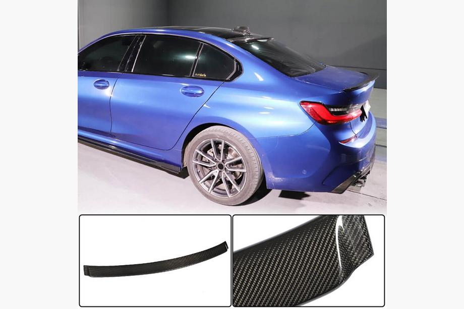 BMW 3 серия G20/G21 2018- гг. Бленда на заднее стекло (для G20, Карбон) Image