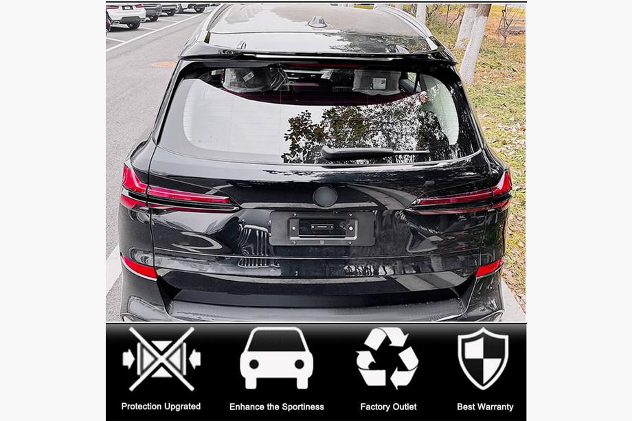 BMW X5 G05 2019–2026 гг. Спойлер заднего стекла LCI-Style V5 (Черный глянец) Фото 2