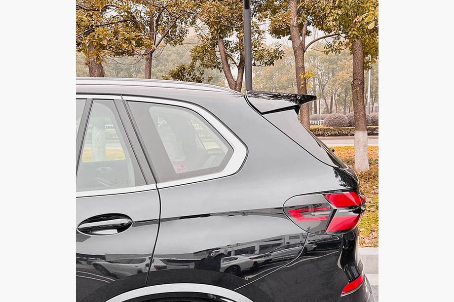 BMW X5 G05 2019–2026 гг. Спойлер заднего стекла LCI-Style V5 (Черный глянец) Фото 3