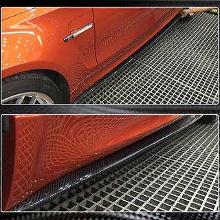 Накладки на пороги Carbon (для E82, Carbon) BMW 1 серия E81/E82/E87/E88 2004-2011 гг. фото 4