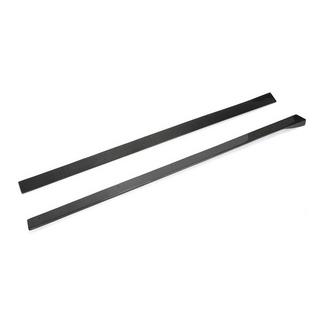 Накладки на пороги V2 (для F87, Карбон) BMW 2 серия F22/F23 2014-2021 гг. фото 1