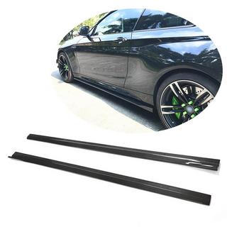 Накладки на пороги V2 (для F87, Карбон) BMW 2 серия F22/F23 2014-2021 гг. фото 2