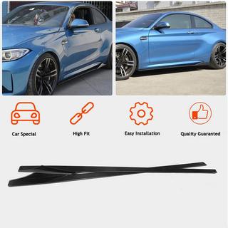 Накладки на пороги V1 (для F87, Карбон) BMW 2 серия F22/F23 2014-2021 гг. фото 2
