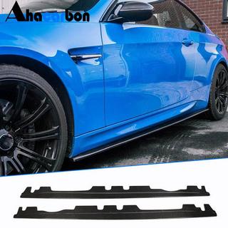 Накладки на пороги (Карбон) BMW 3 серия E92/E93 2006–2013 гг. фото 1