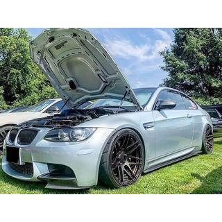 Накладки на пороги (Карбон) BMW 3 серия E92/E93 2006–2013 гг. фото 2