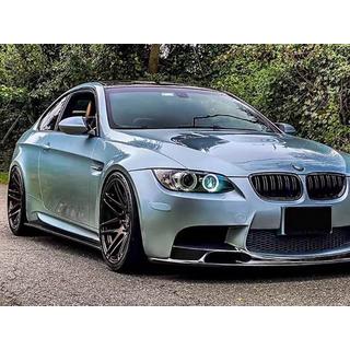 Накладки на пороги (Карбон) BMW 3 серия E92/E93 2006–2013 гг. фото 4