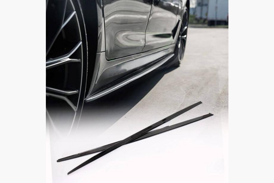 BMW 3 серия F30/F31 2012-2019 гг. Накладки на пороги FRP V2 (для M-Sport) Фото 2