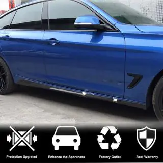 Накладки на пороги (для M-Sport, Карбон) фото 2