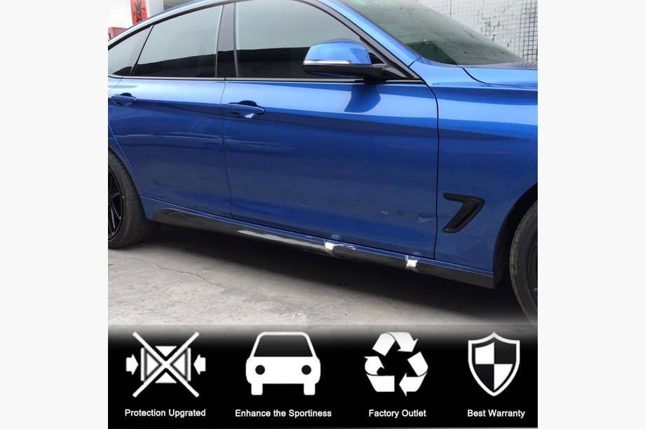 BMW 3 серия F34 2013–2020 гг. Накладки на пороги (для M-Sport, Карбон) Фото 2