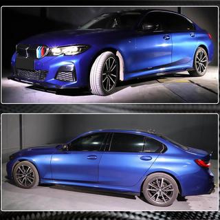 Накладки на пороги V2 (для G20 M-Sport, карбон) BMW 3 серия G20/G21 2018- гг. фото 4