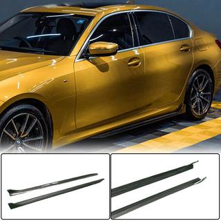 Накладки на пороги V3 (для G20 M-Sport, карбон) BMW 3 серия G20/G21 2018- гг. фото 1