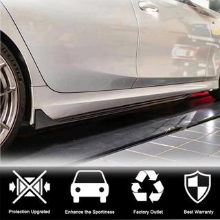 Накладки на пороги V3 (для G20 M-Sport, карбон) BMW 3 серия G20/G21 2018- гг. фото 2