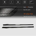 BMW 4 серия F32/F33/F36 2012-2020 гг. Накладки на Пороги V1 (для F32/F33 M-Sport, Карбон) фото 5
