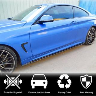 Накладки на Пороги V1 (для F32/F33 M-Sport, Карбон) BMW 4 серия F32/F33/F36 2012-2020 гг. фото 2
